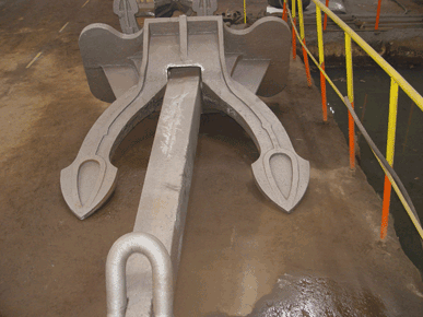 anchor casting,sand casting