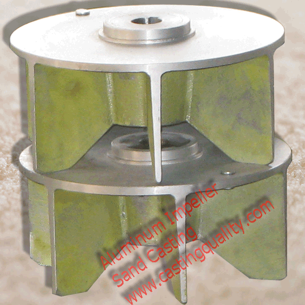 motor fittings-aluminium impeller motor fittings-aluminium impeller