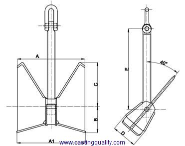TW type pool anchor