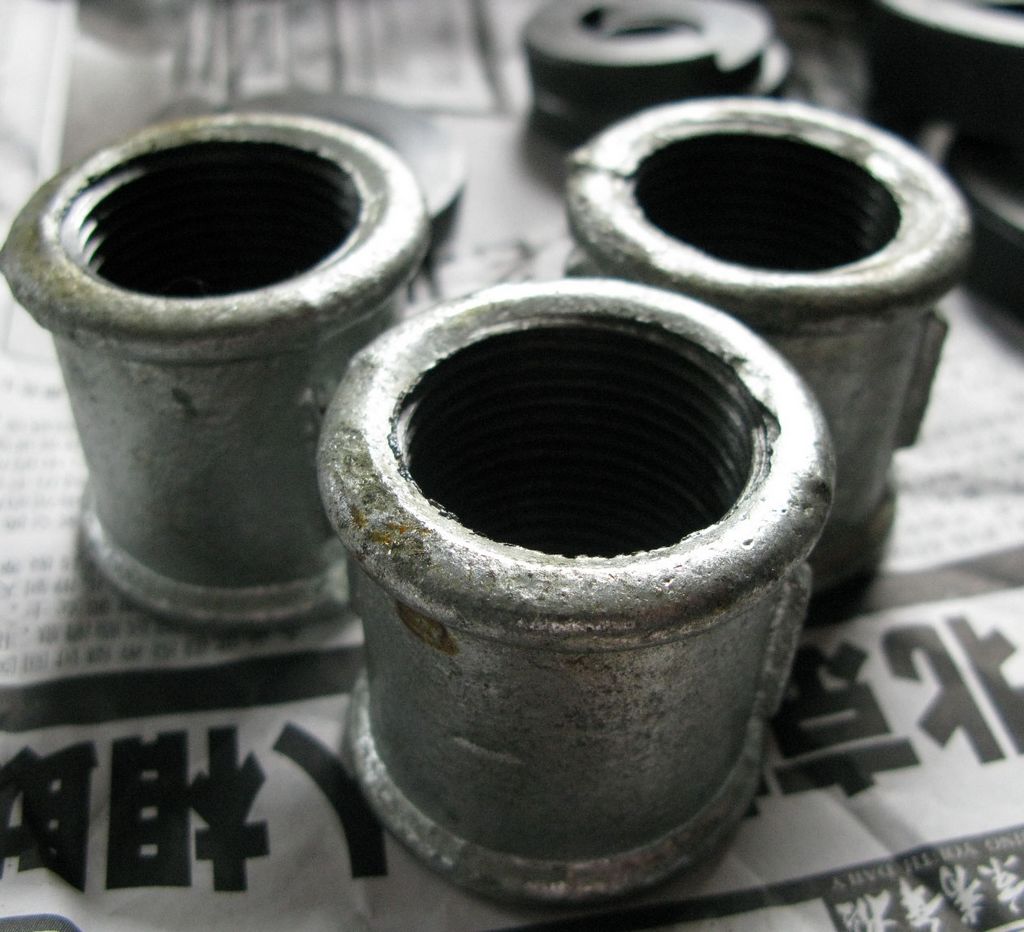 Black malleable iron fittings dimensions